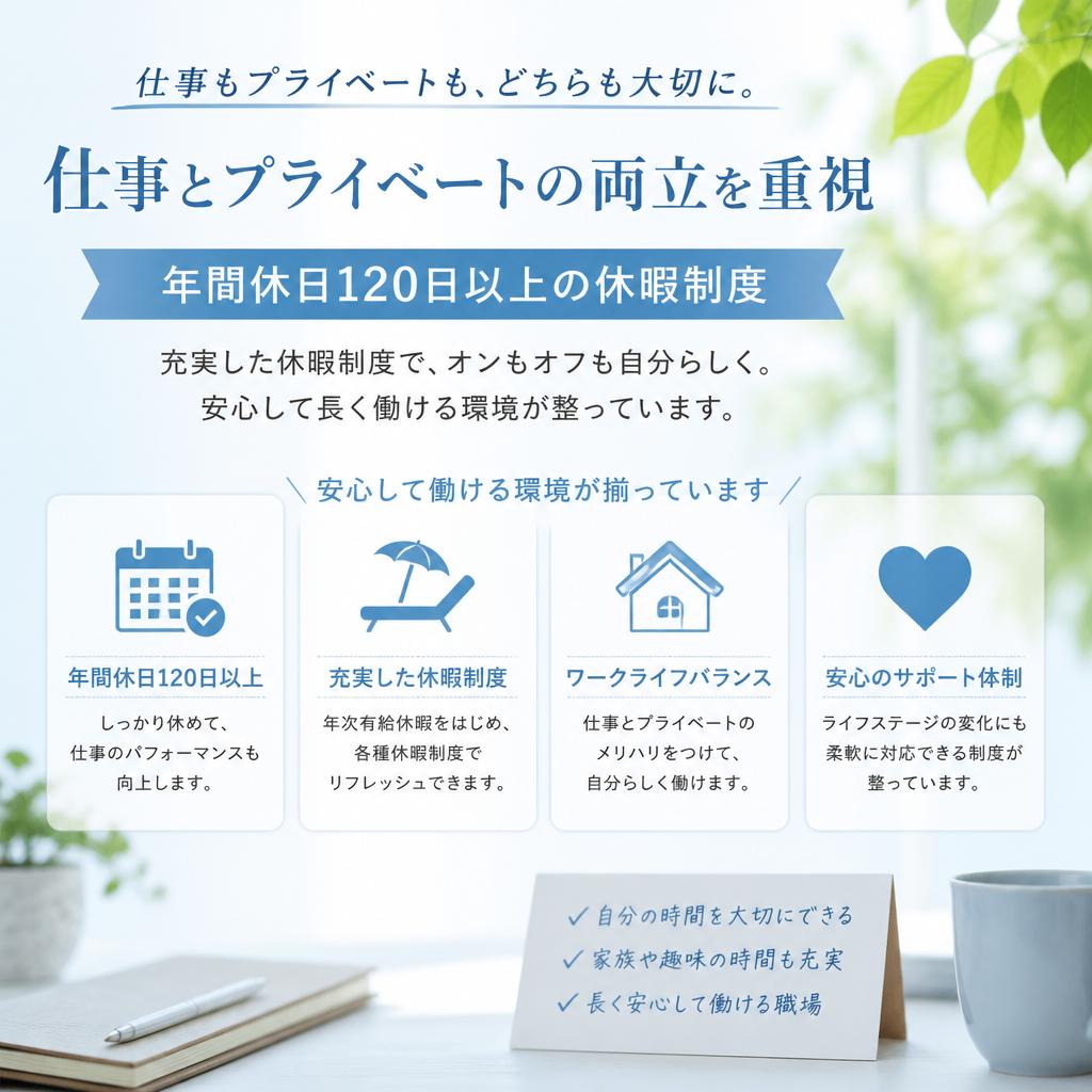 働きやすい職場環境