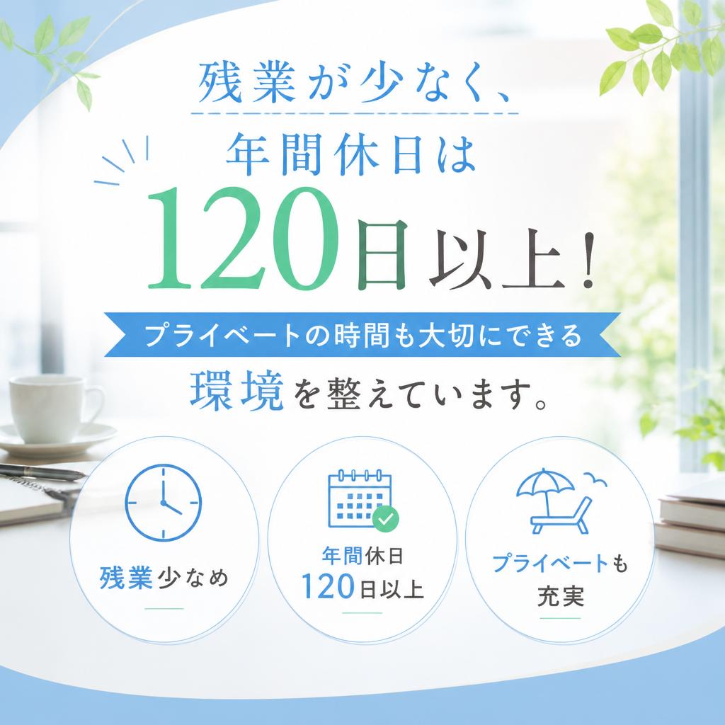働きやすい労働条件