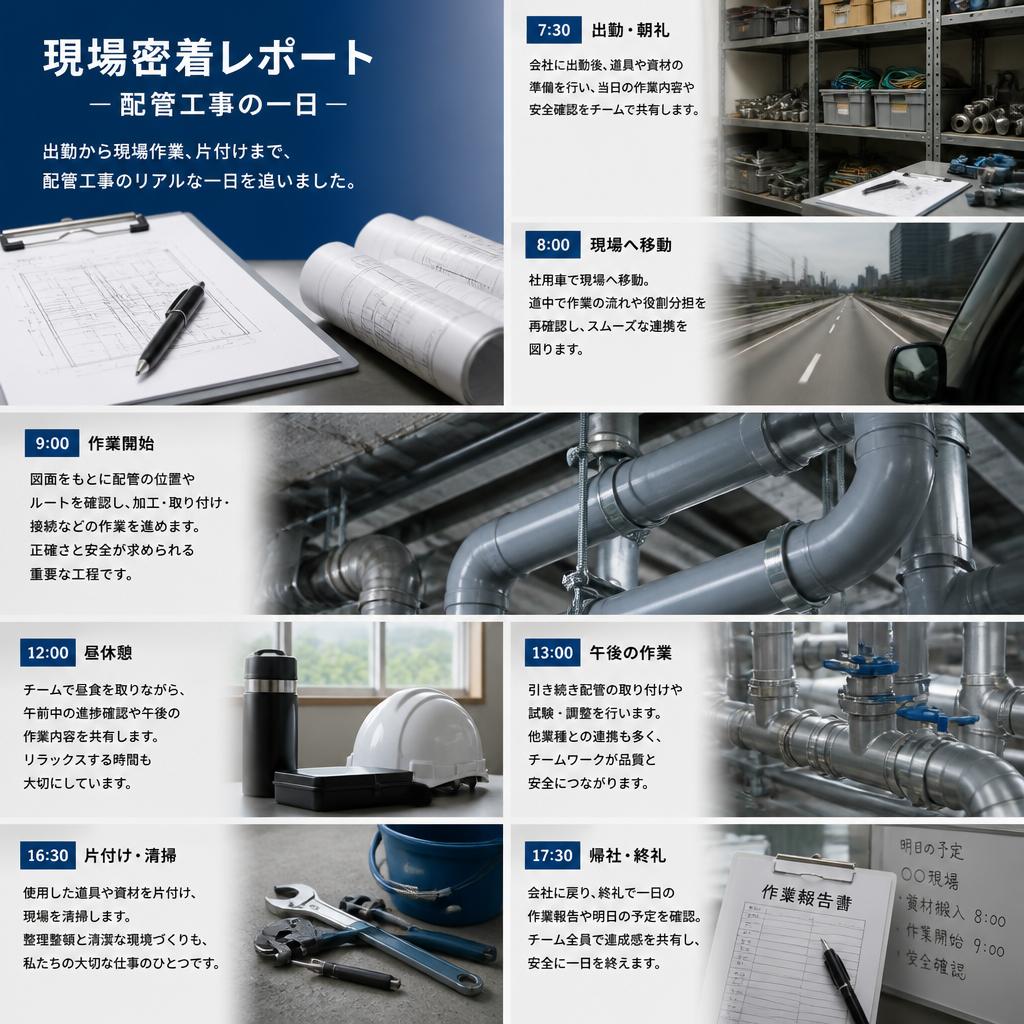 現場での業務に密着！