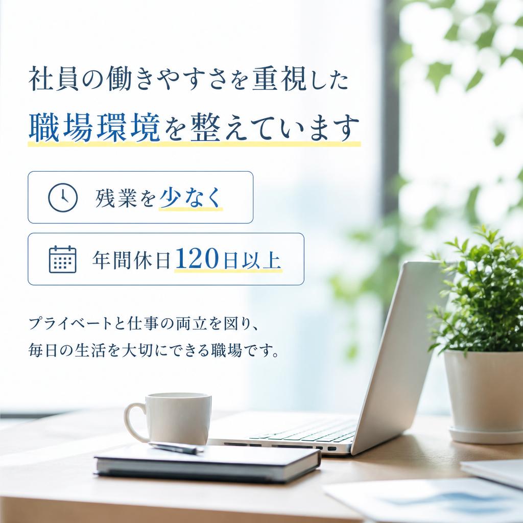 快適に働ける職場環境