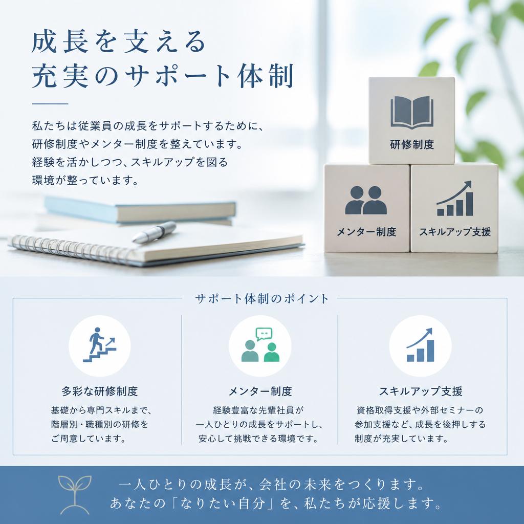 2. 充実したサポート体制