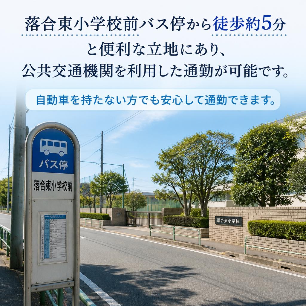 便利な立地で通勤もラクラク